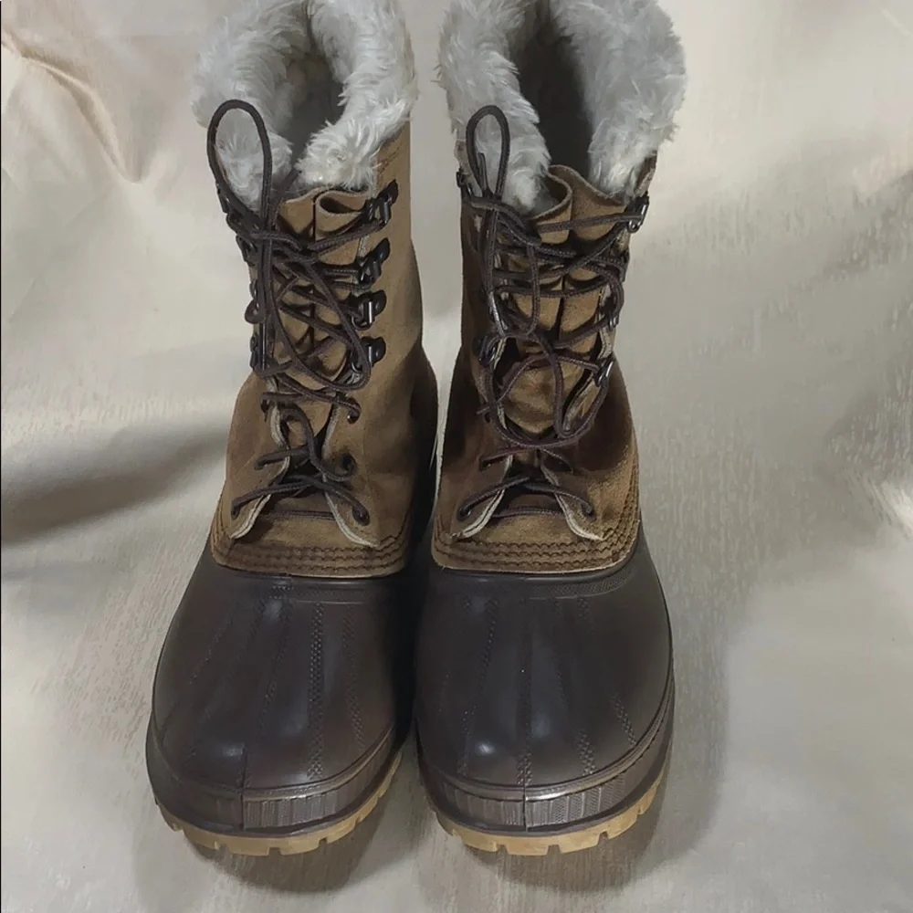 SOREL USA Kaufman Men’s Winter Snow Boots- Size 8-Made in USA